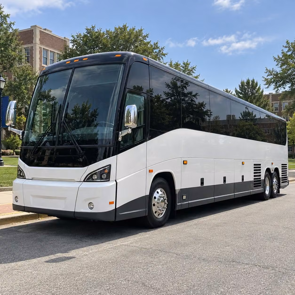charter buses for large stockton prom groups who need space for everyone