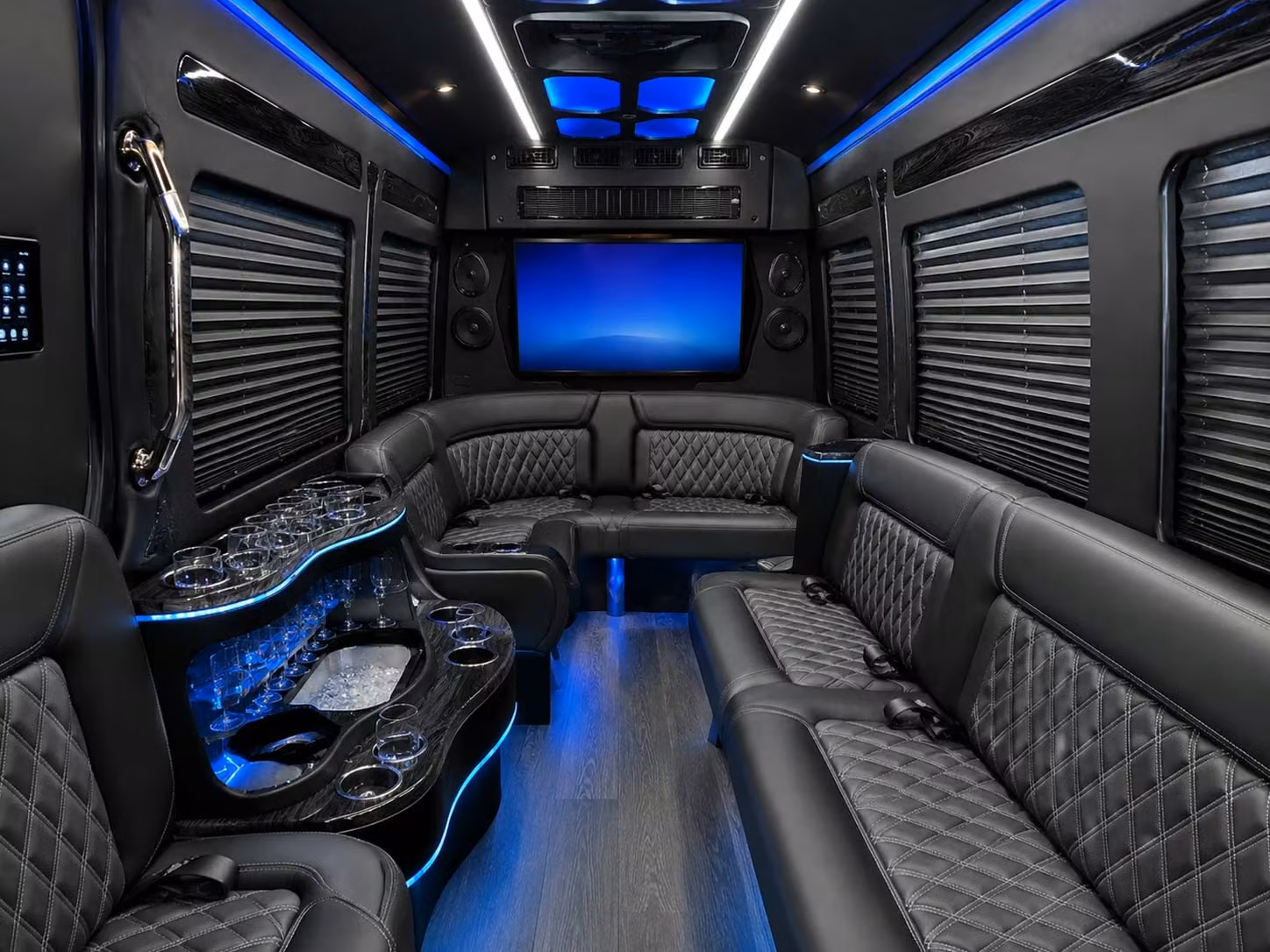 sprinter van rentals in stockton for intimate prom groups who want a private ride