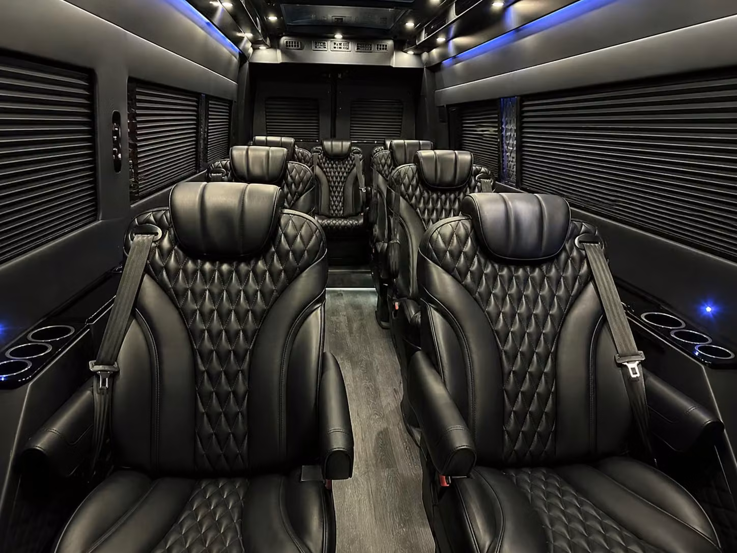sprinter van with driver interior