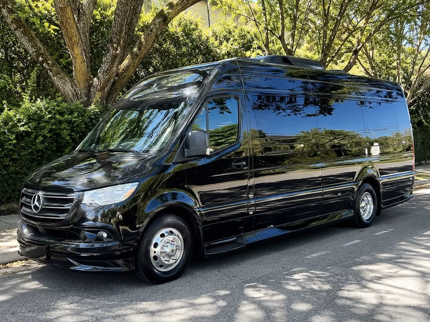 sprinter van with driver